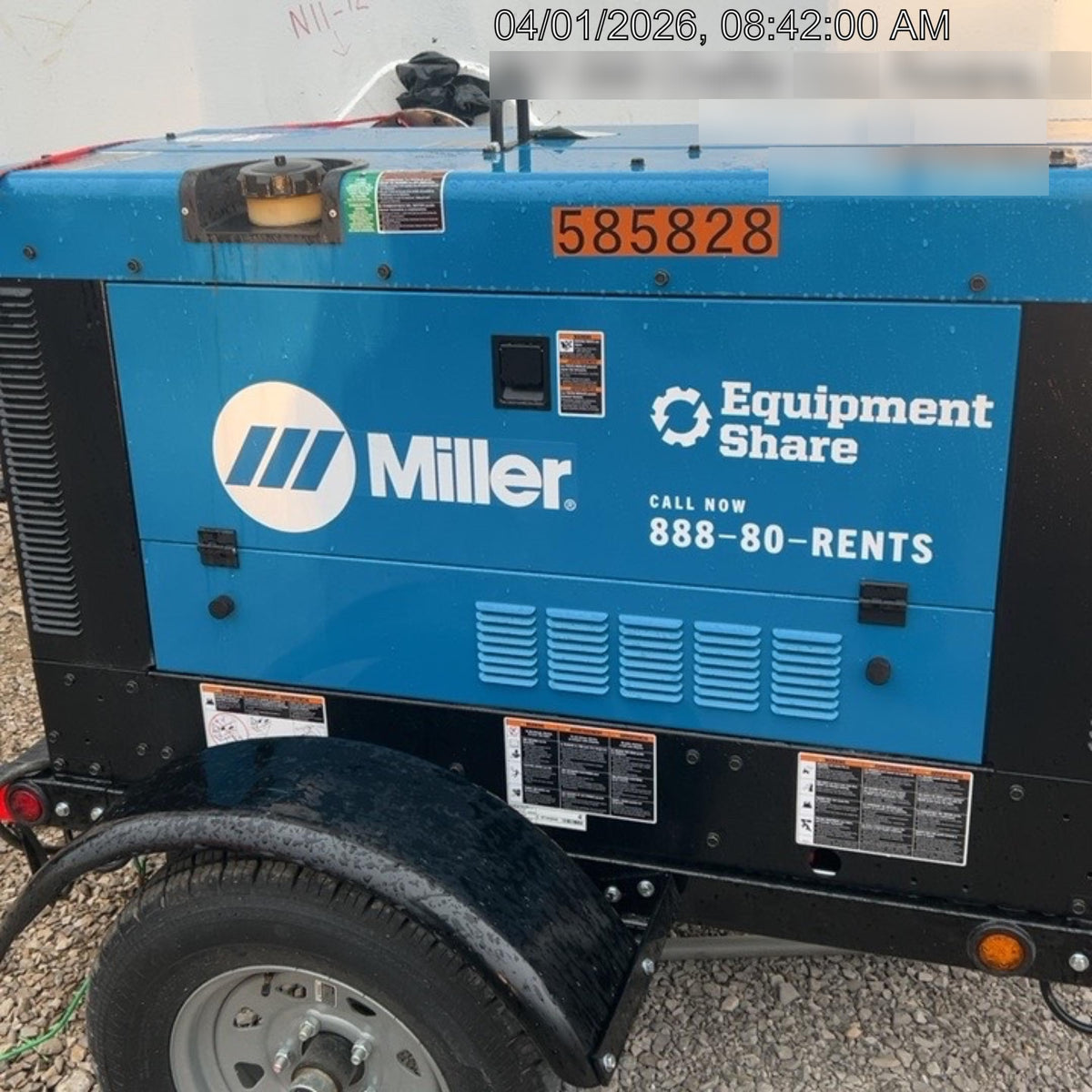 2025 MILLER ELECTRIC BIG BLUE 400