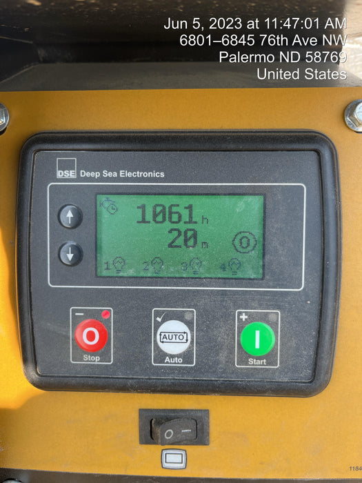 2022 Allmand NLV3GR (4) LED Light Fixture 350W, 23' Vertical Mast, 3kW Prime, Towable, ES Decals, T3