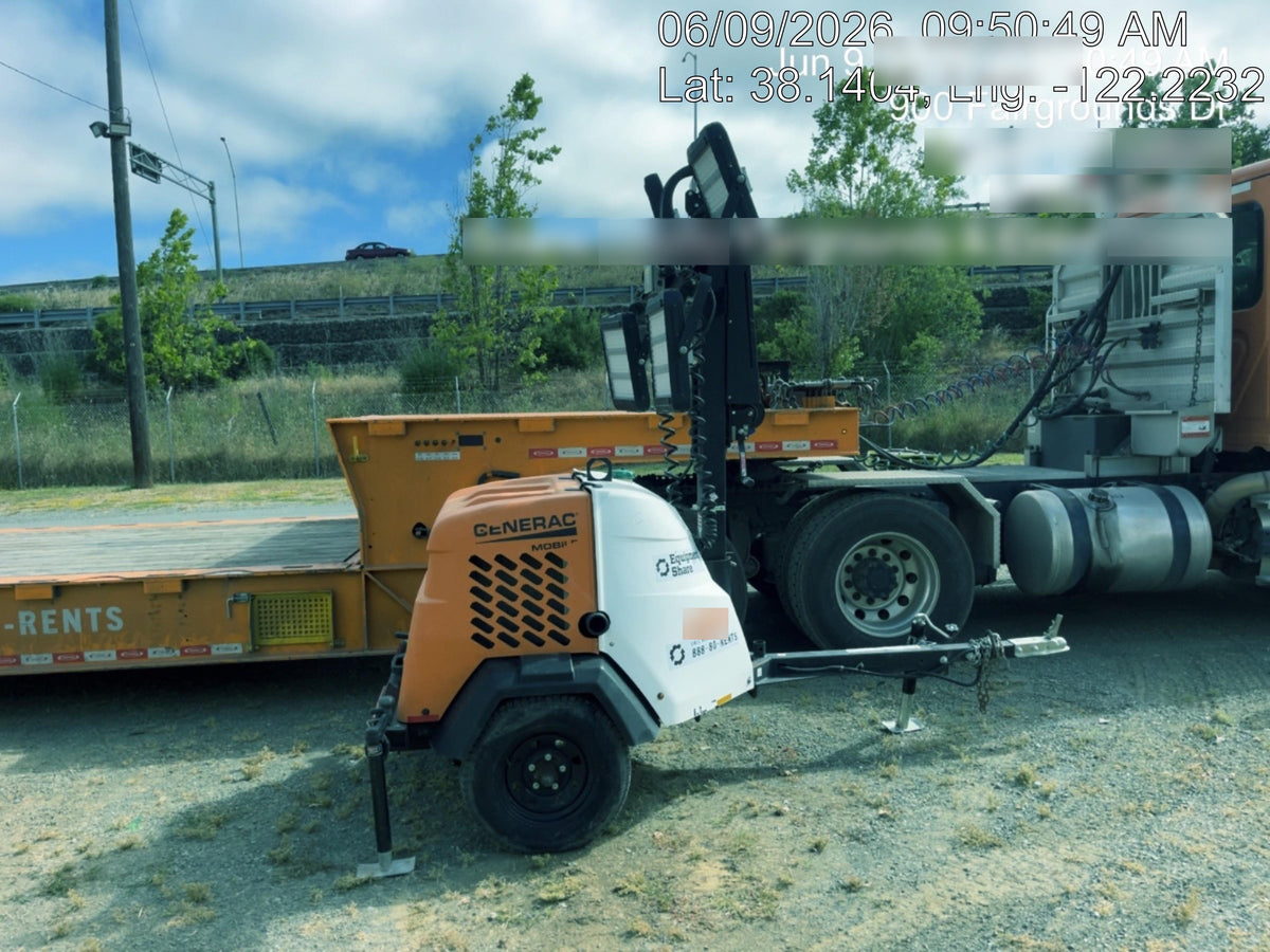2023 Generac MLT2 Diesel, Flex Switch 120V Input, Powerzone Controller, (4) 320W LED Lights, 4kW Generator, 39.9 Gal Fuel Tank, 2" Ball, T3