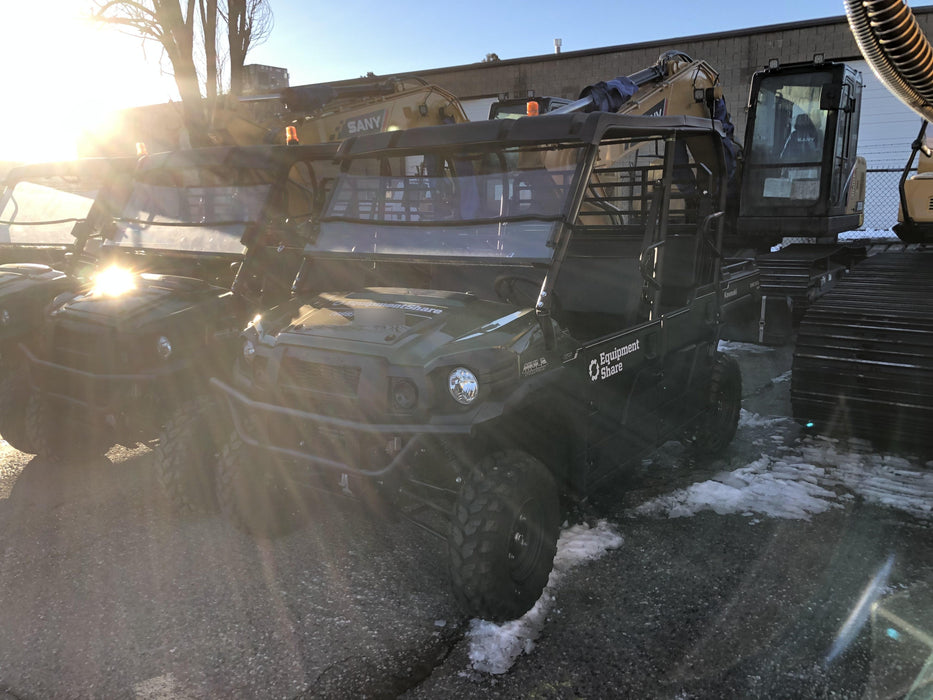 Kawasaki Mule PRO-DXT Kawasaki Mule 4x4 Diesel UTV w/Hard Top, Windshield, Beacon, Backup Alarm, ES Keypad/Hardware Installed