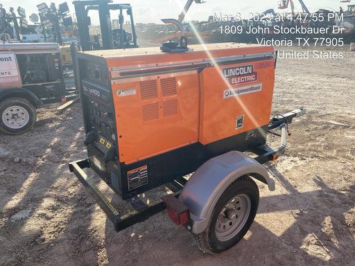 2022 Lincoln Electric LE400 Kubota V1505, Trlr, Cable Rack, Light Kit, ES Decals, T3