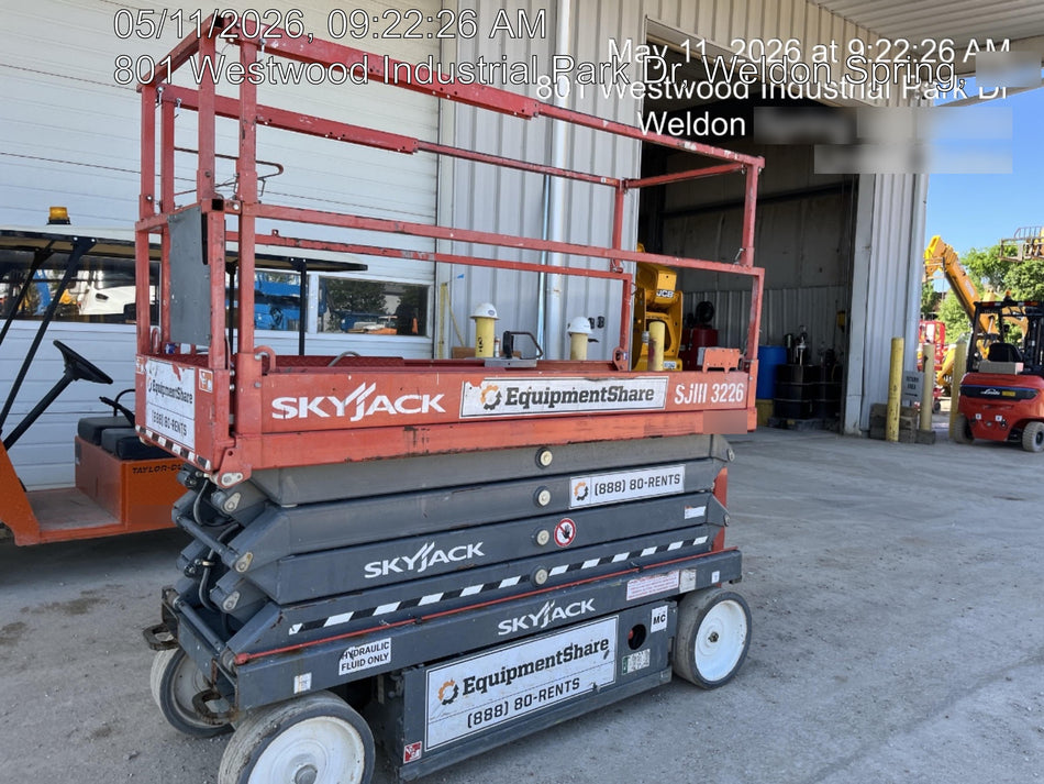 2019 Skyjack SJIII-3226 Standard w/Trojan Batteries