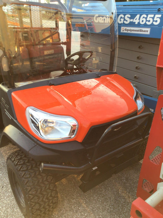 2021 Kubota RTV-X1140W-H Plastic Canopy, Windshield Acrylic Clear, LED Strobe Light, Wire Harness Kit, Back up Alarm