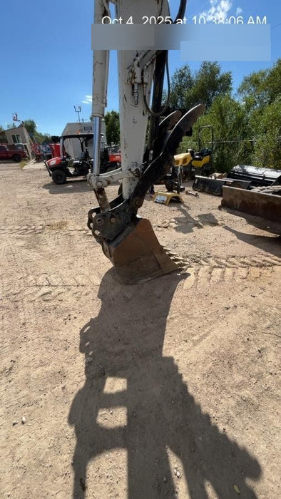 2019 Takeuchi TB290 Cab, AC, Rubber Tracks, Dozer Blade, Travel Alarm, Control Pattern Change Valve, Auxiliary Hydraulics w/18" Quick Coupler Bucket with teeth, 6.2 cu. ft. capacity/24" Quick Coupler Bucket with teeth, 8.6 cu. ft. capacity/36" Quick Coupler Bucket with teeth, 13.4 cu. ft. capacity, Quick Coupler, Hydraulic Thumb Installed