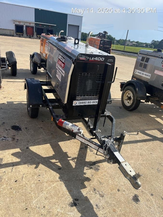 2024 Lincoln Electric LE400 Kubota V1505, Trlr, Cable Rack, Light Kit, ES Decals, T3