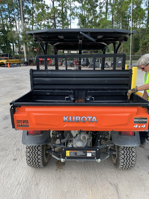 Kubota RTV-X1140W-H 4WD, LED Strobe, Windshield Acrylic Clear, Plastic Canopy, Wire Harness Kit, Backup Alarm