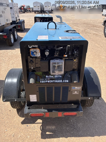 2026 MILLER ELECTRIC BIG BLUE 400