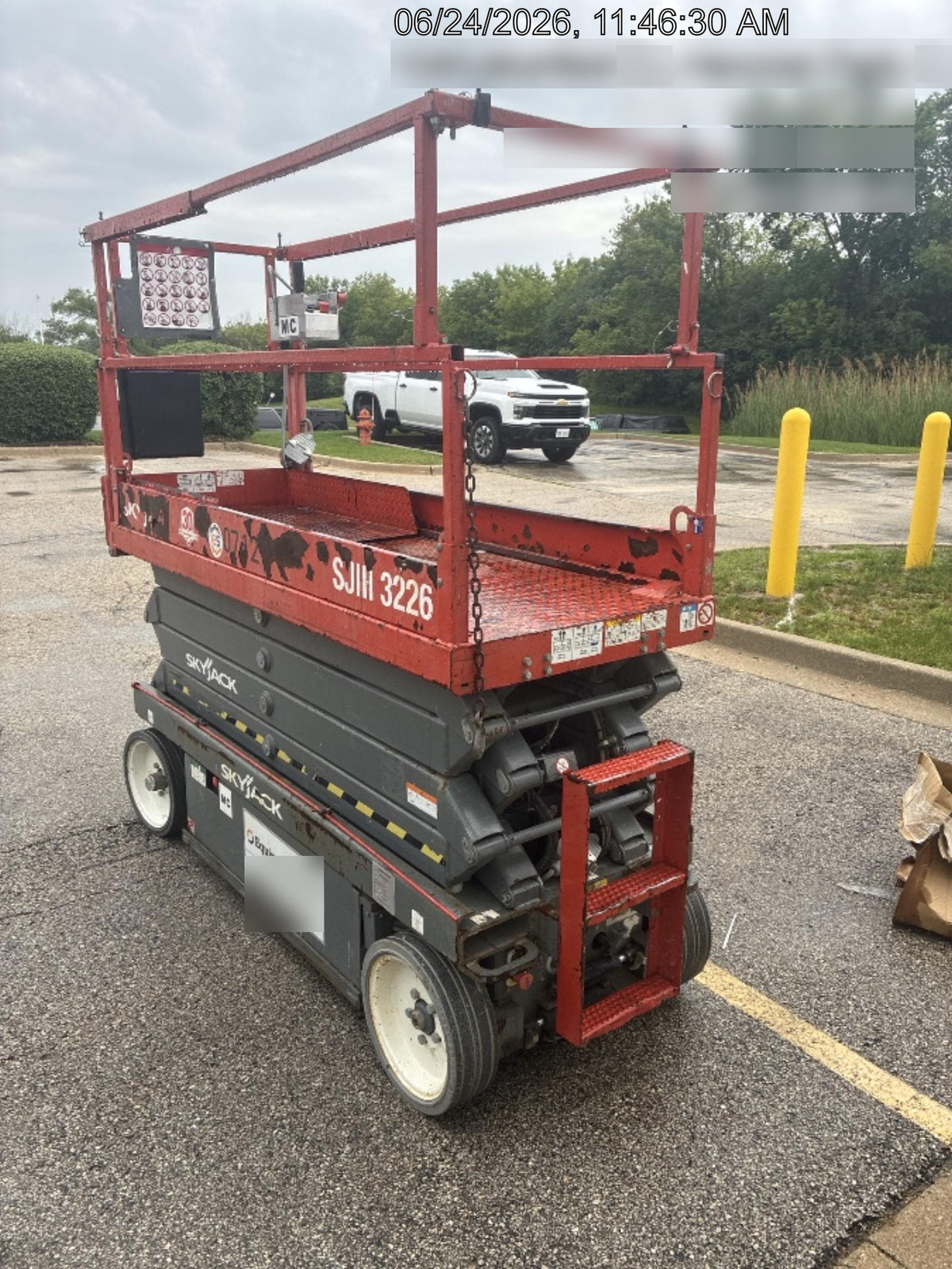 2016 Skyjack SJIII-3226 26' Electric Scissor Lift