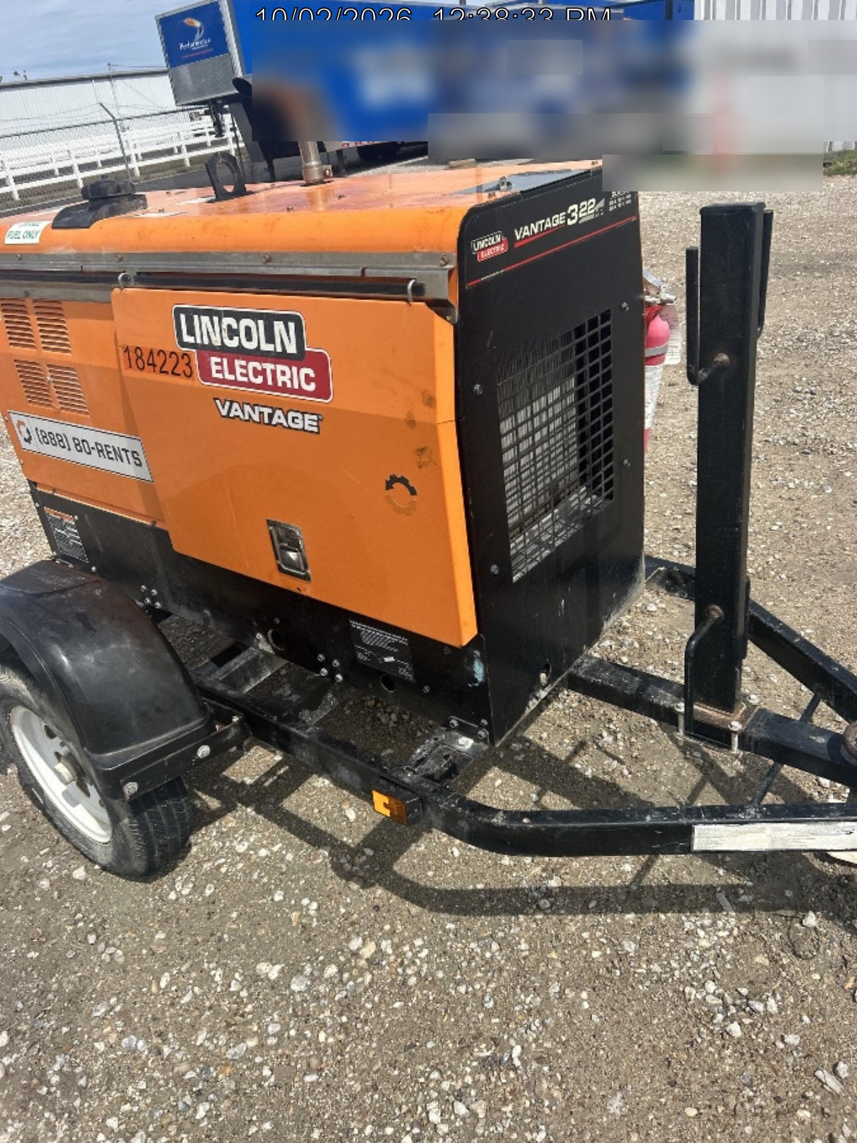 2021 Lincoln Electric Vantage 322 VANTAGE 322 READY-PAK 3