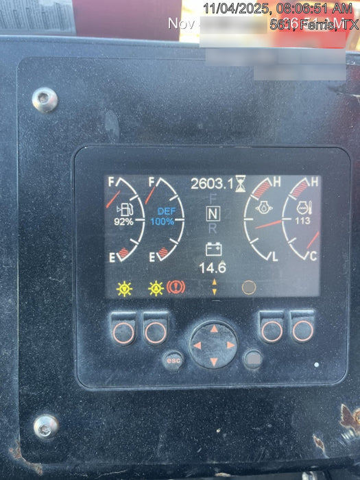 2019 Manitou 12042 Canopy, 120 HP , Solid Tires, Work Lights, Lift Hook, Auxiliary Hydraulics 66" Carriage and 60" Forks