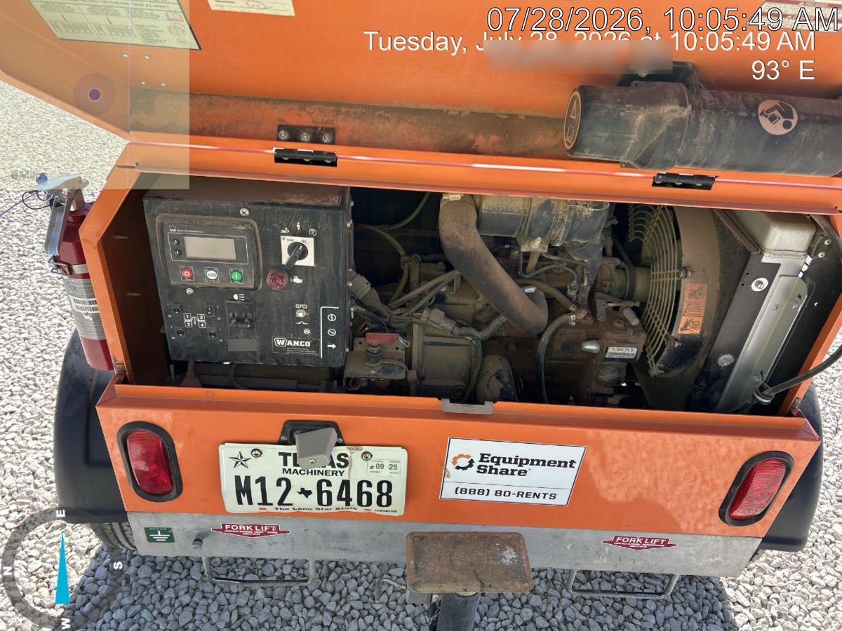 2024 Wanco WLTT-4MM4K Diesel, Deep Sea Controller, Shore Power Plug, Auto Start, (4) 350W LED Floodlights, 4kW Generator, 60 Gal Fuel Tank, 2" Ball, T3