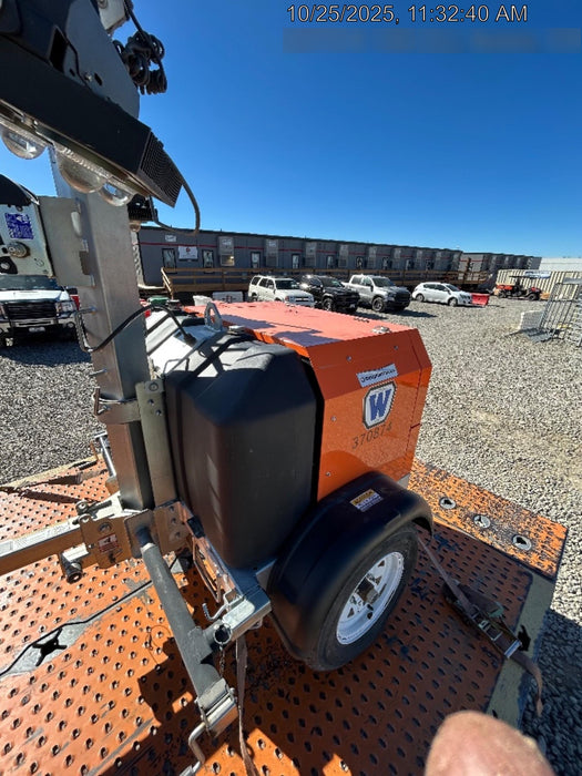 2023 Wanco WLTT-4MM4K Diesel, Deep Sea Controller, Shore Power Plug, Auto Start, (4) 350W LED Floodlights, 4kW Generator, 60 Gal Fuel Tank, 2" Ball, T3