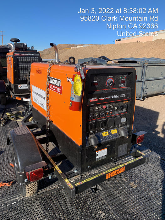 2021 Lincoln Electric Vantage 322 VANTAGE 322 READY-PAK 3
