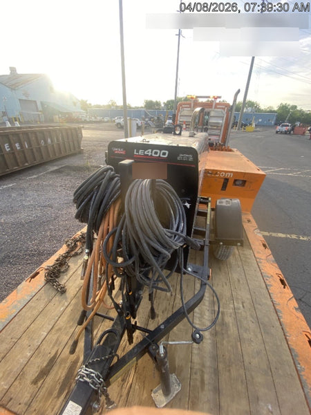 2021 Lincoln Electric Vantage 549X Ready Pak 3, ORANGE (includes trailer, cable rack, fender light kit)