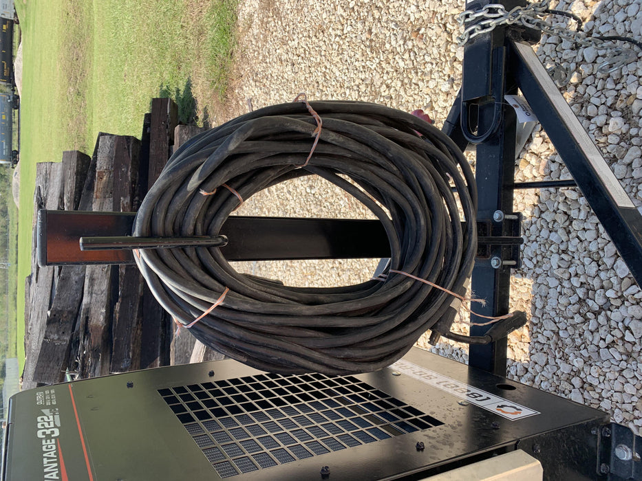 2019 Lincoln Electric Vantage 322 Welder Ready-Pak 3, Two wheel trailer, Fender and Light kit, Cable Rack