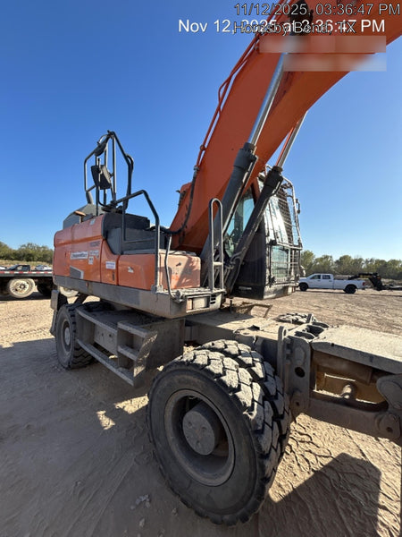 2019 Doosan DX210WE-5 Standard Wheeled Excavator, Hydraulic Quick Coupler
