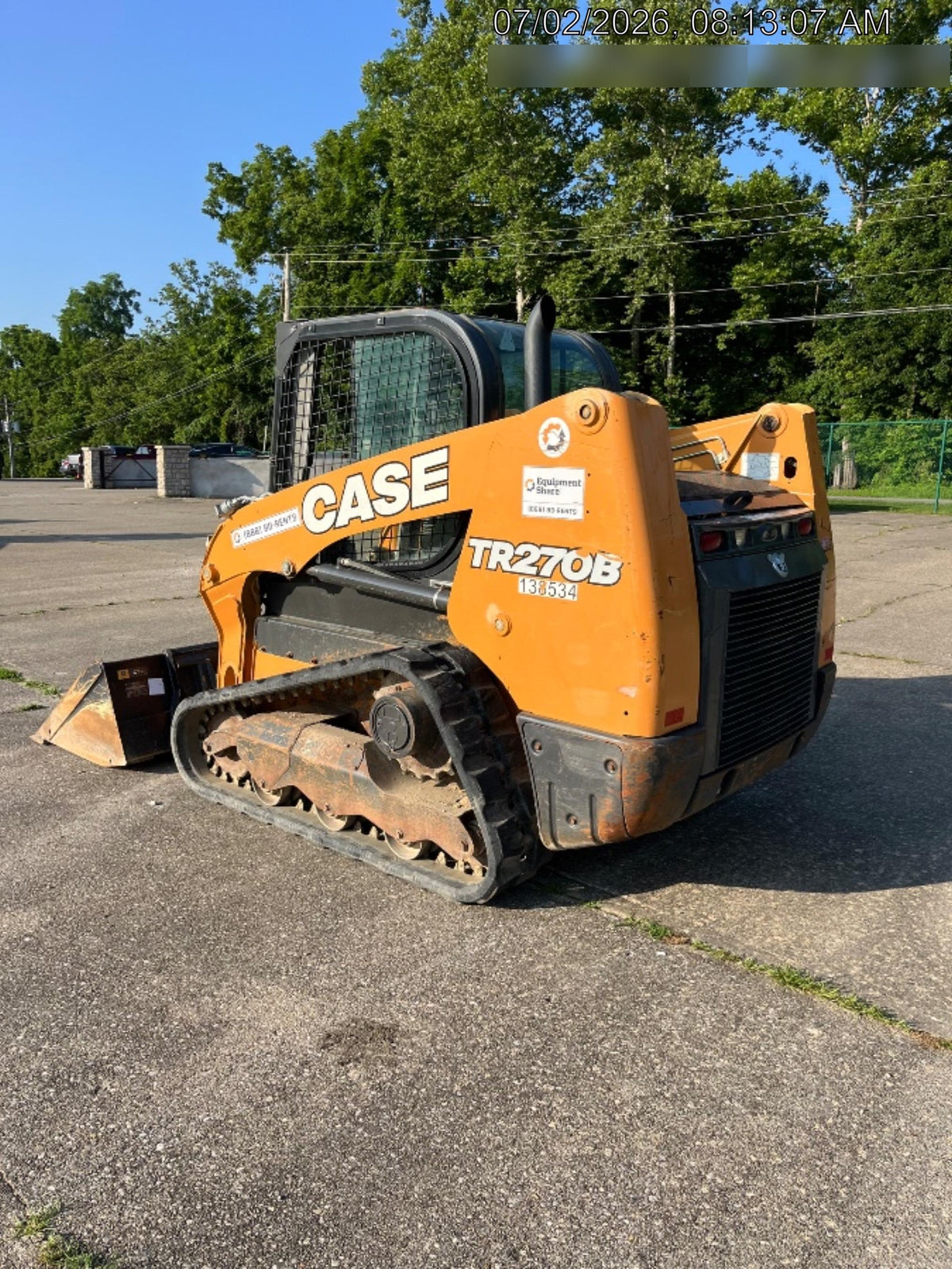 2021 CASE TV270B