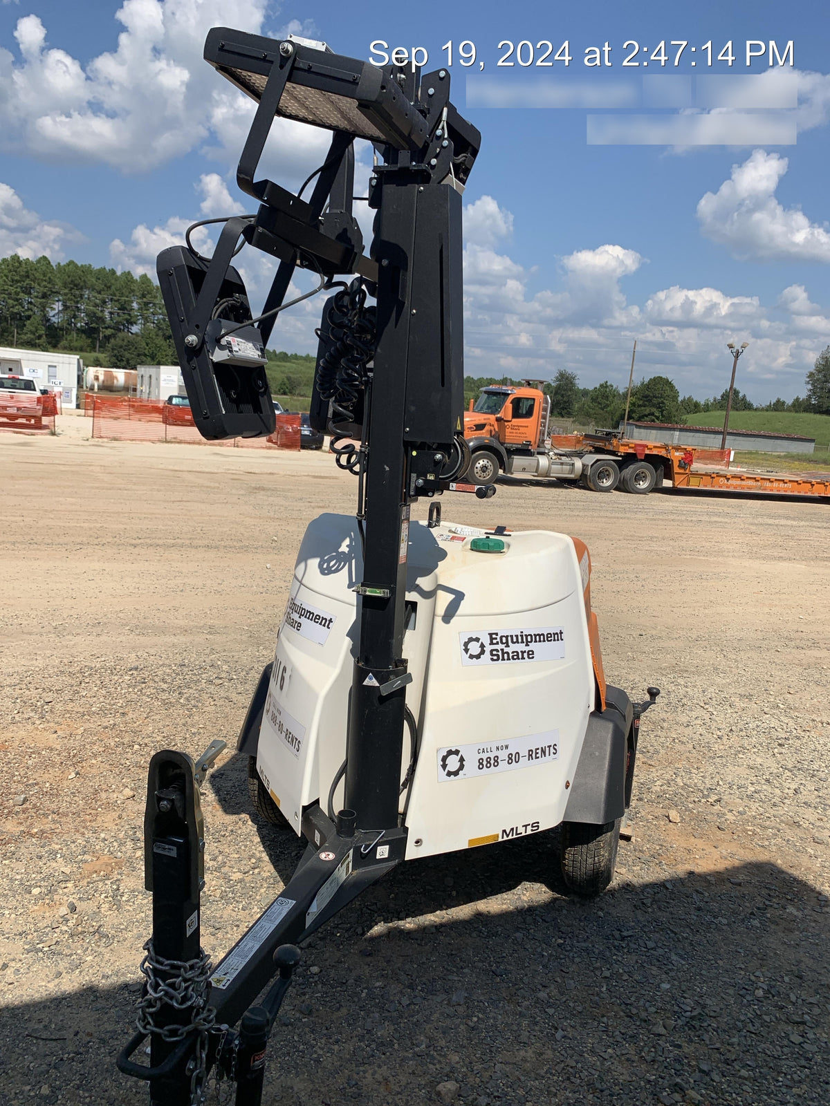 2023 Generac MLT2 Diesel, Flex Switch 120V Input, Powerzone Controller, (4) 320W LED Lights, 4kW Generator, 39.9 Gal Fuel Tank, 2" Ball, T3
