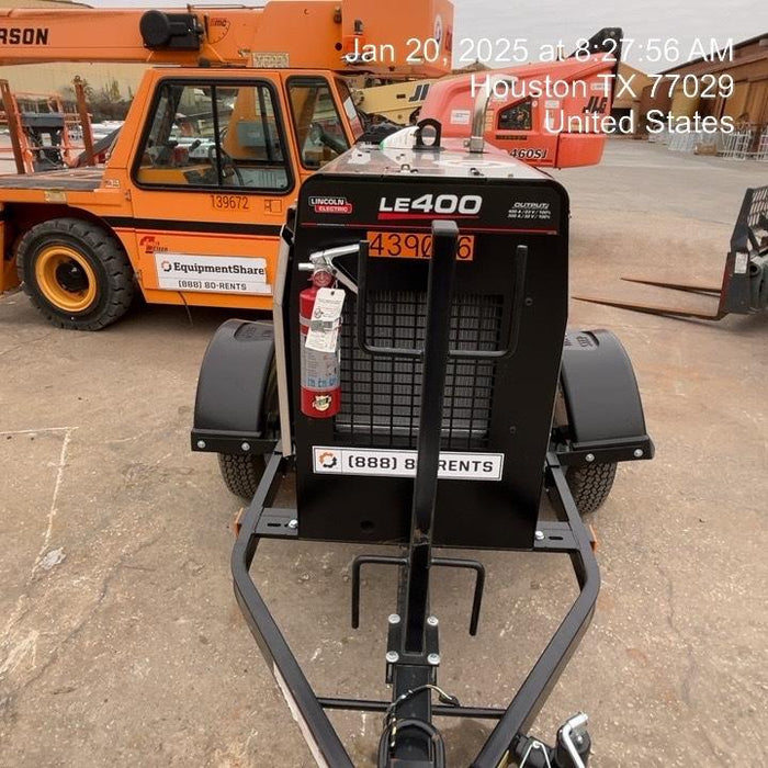 2024 Lincoln Electric LE400 Kubota V1505, Trlr, Cable Rack, Light Kit, ES Decals, T3