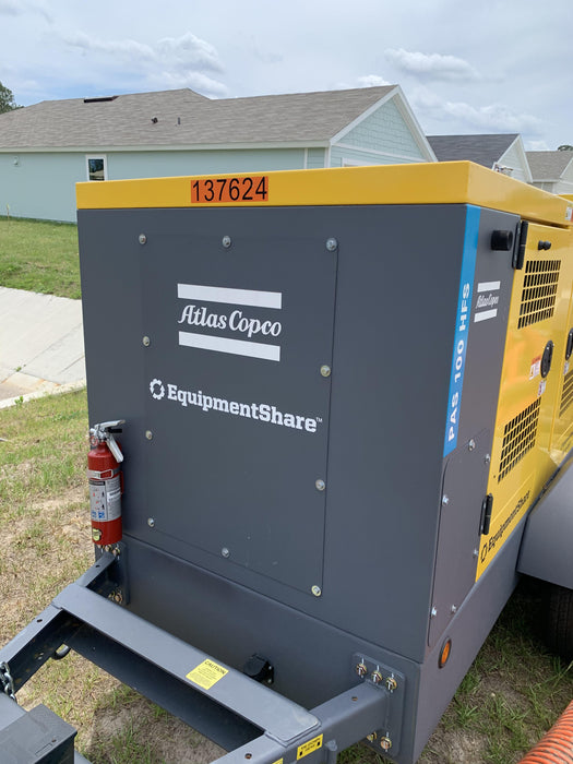 2020 ATLAS COPCO PAS 150 HF CS Enclosed