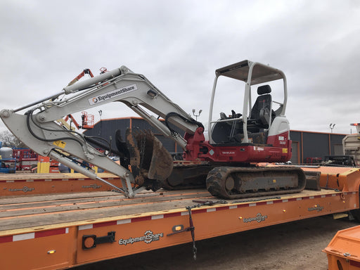 2019 Takeuchi TB260 Takeuchi TB260 Canopy w/Rubber Tracks, Auxiliary Hydraulics, Standard Blade, Manual QC