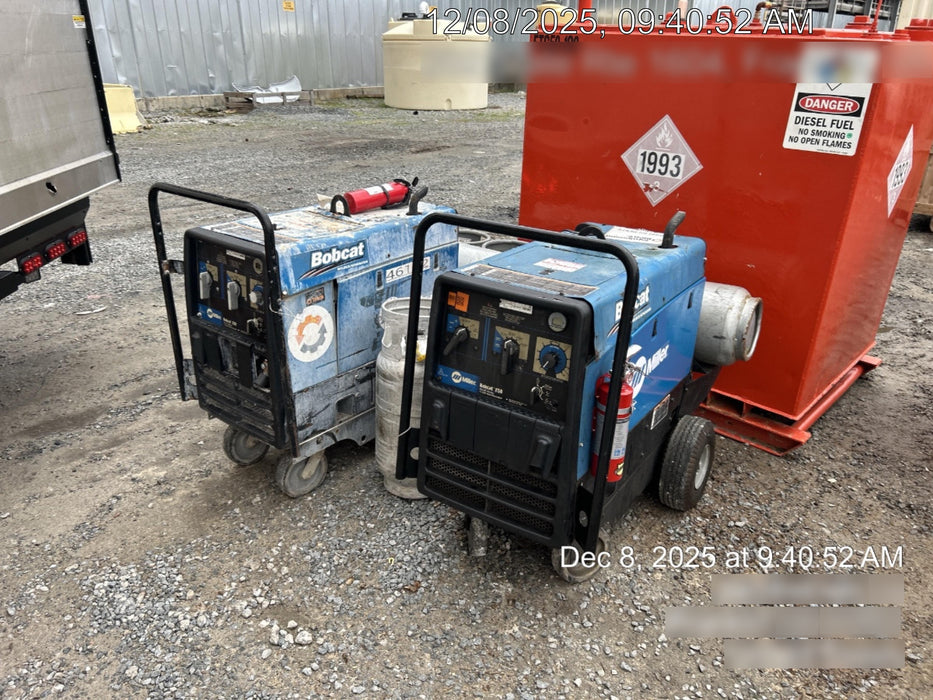 2019 Miller Electric BOBCAT 250 Standard w/Running Gear, Bracket, Hose