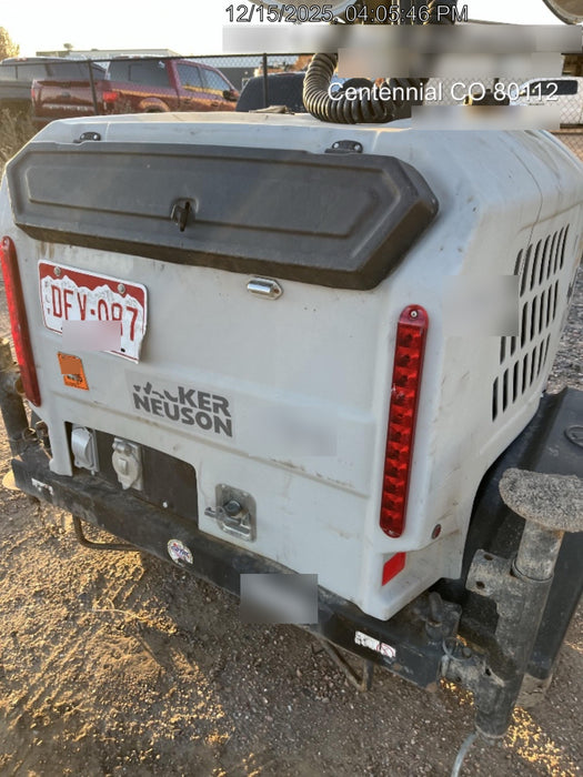 Wacker Neuson LTV6K-MH Wacker Neuson LTV6K Mobile Light Tower w/Fuel Level Sensor Installed
