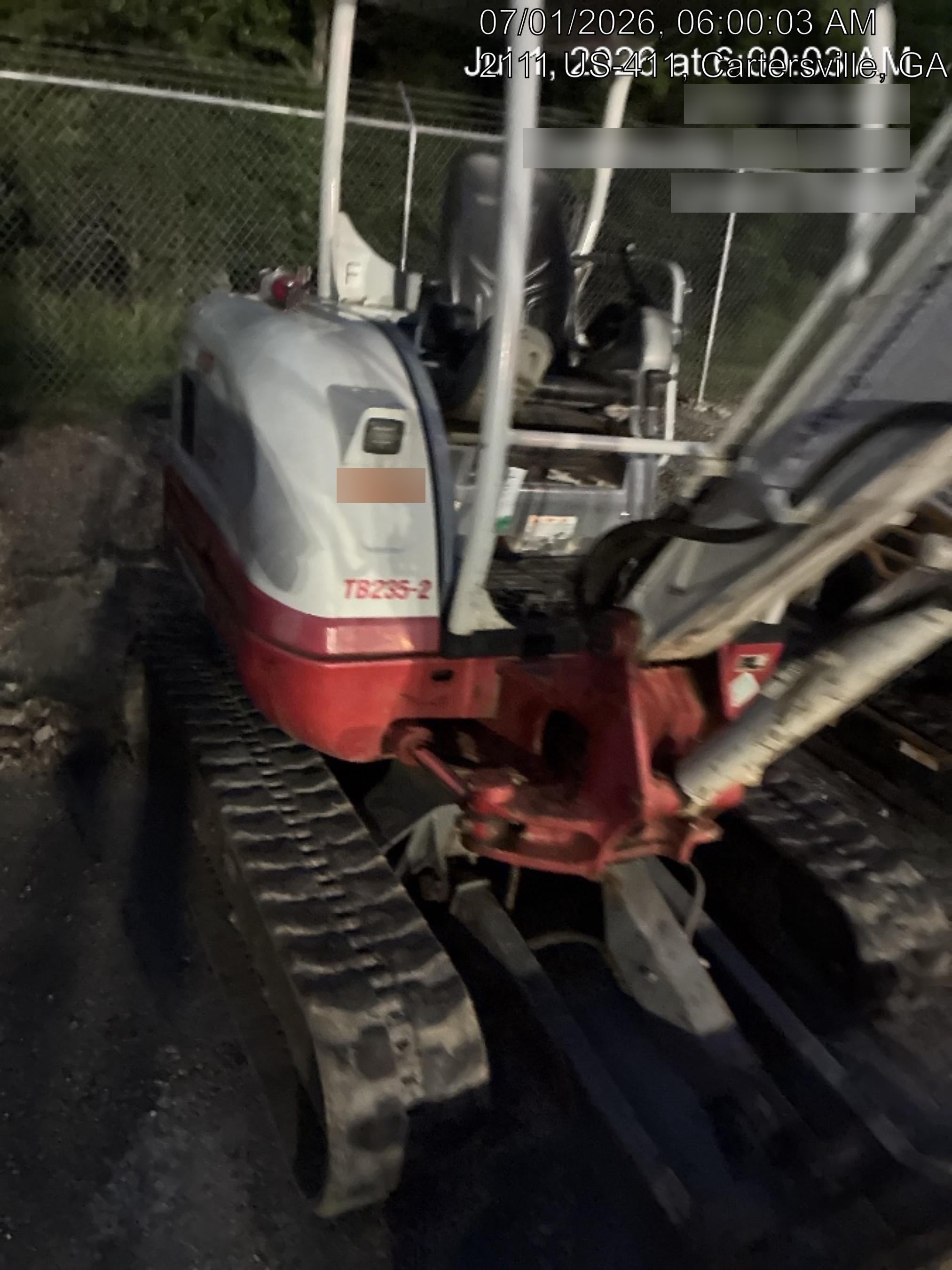 2020 TAKEUCHI TB235-2R