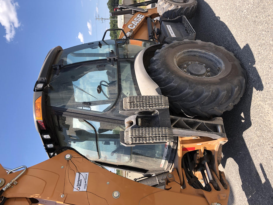 2020 Case 580N EP - Extendable Backhoe Cab/Heat/Air, 4WD, Extendable Stick, Pilot Controls, 2 Way Hydraulics, Ride Control, TAG Manual QC