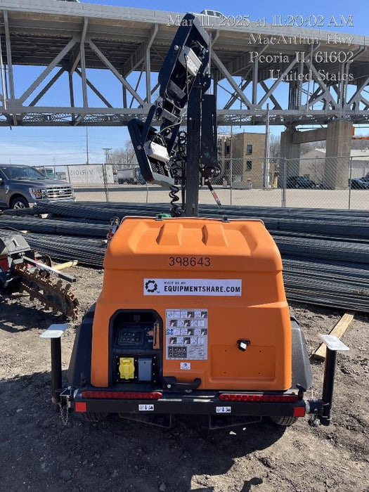 2024 Generac MLT2 Diesel, Flex Switch 120V Input, Powerzone Controller, 
(4) 320W LED Lights, 4kW Generator, 39.9 Gal Fuel Tank, 2" Ball, T3