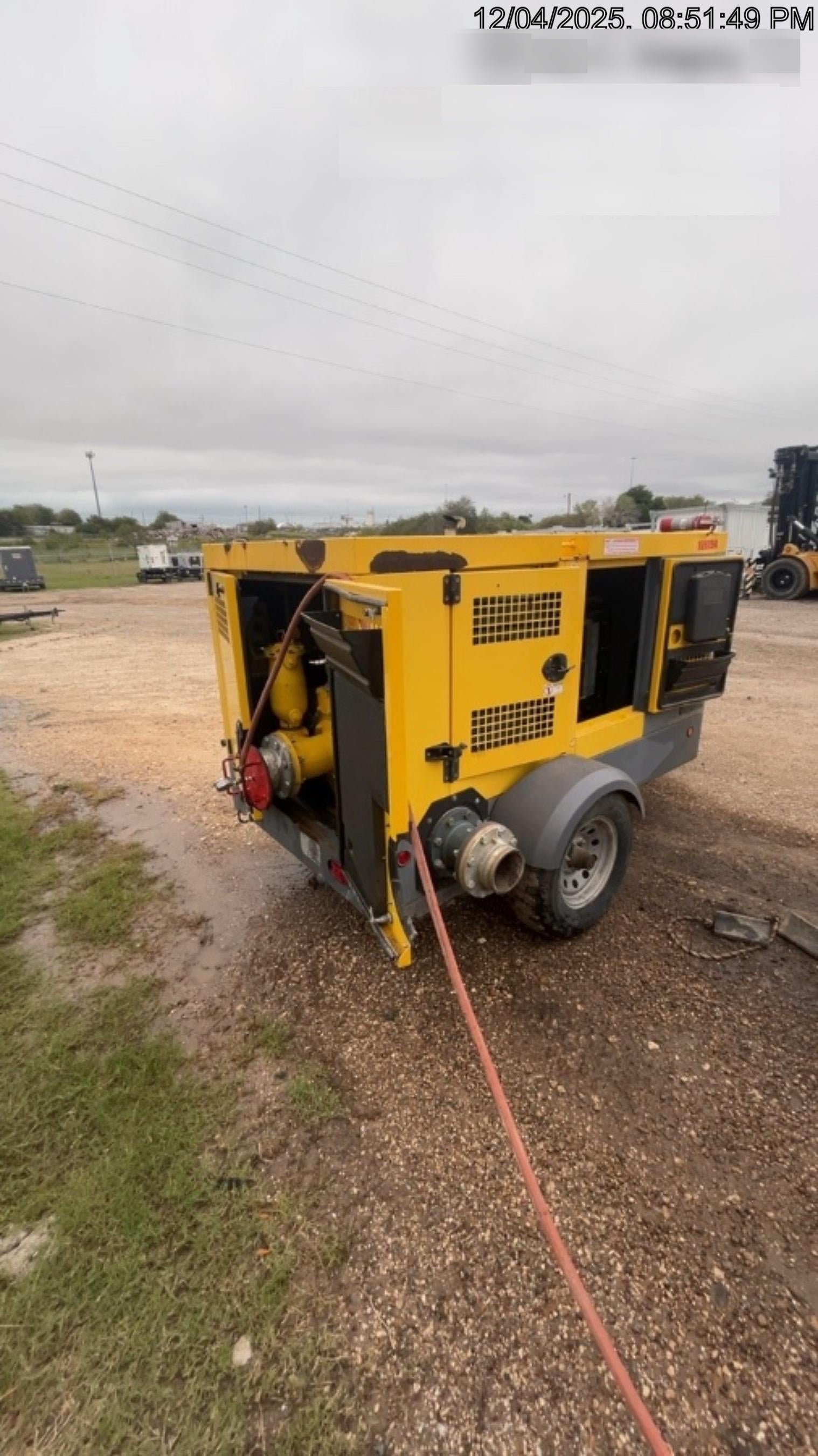 2020 ATLAS COPCO PAS 150 HF CS Enclosed