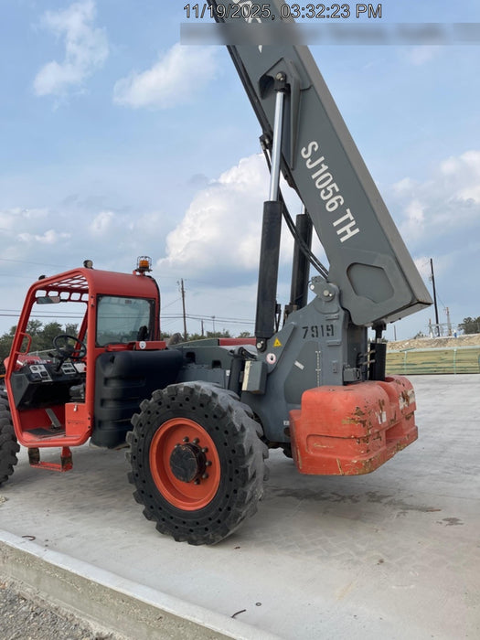 2018 Skyjack SJ1056 TH Skyjack 1056 TH Telehandler w/Open ROPS, Work Lights/Beacon, Solid Tires, 60" Carriage and Forks