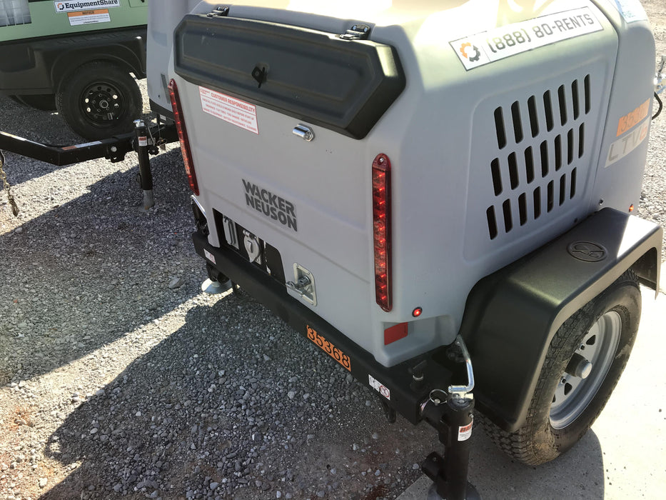 2019 Wacker Neuson LTV6L-MH Wacker Neuson LTV6L Mobile Light Tower w/Fuel Level Sensor Installed