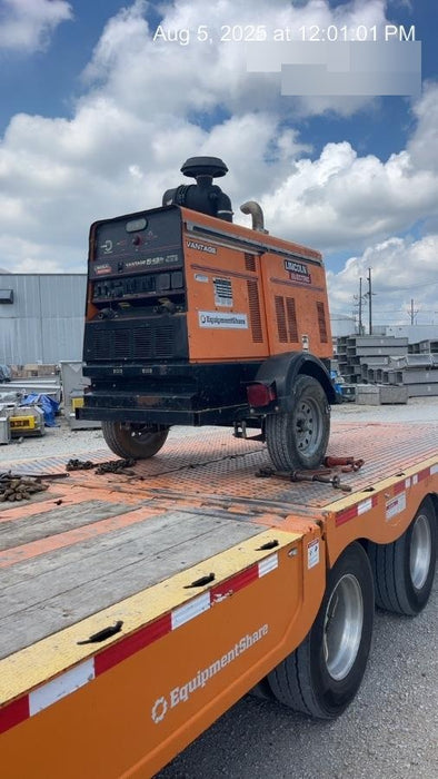 2021 Lincoln Electric Vantage 549X Ready Pak 3, ORANGE (includes trailer, cable rack, fender light kit)