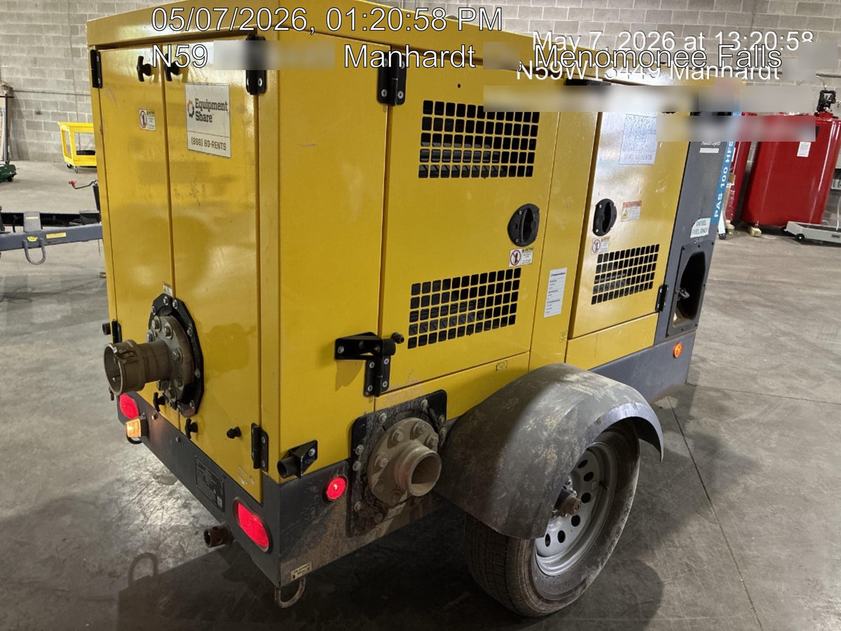 2020 ATLAS COPCO PAS 100 HF CS Enclosed