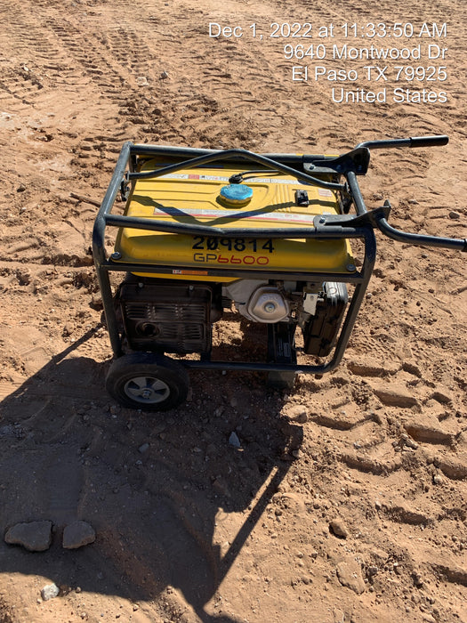 2022 WACKER NEUSON GP6600A