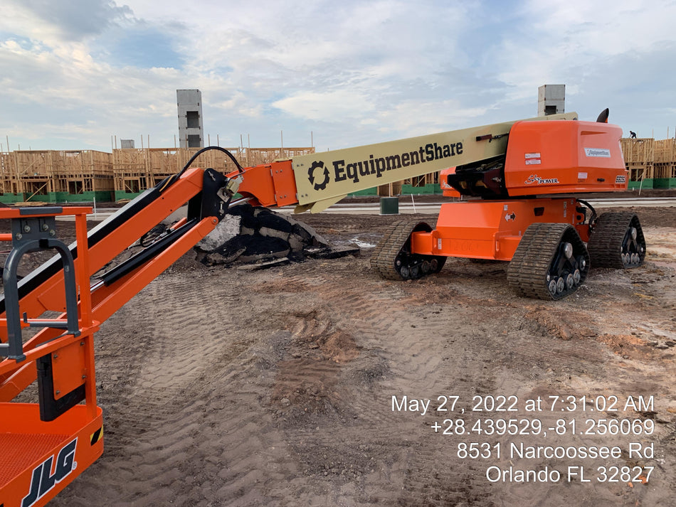 2022 JLG 660SJ Quad Track