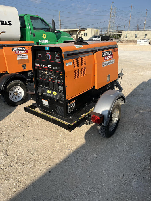 2022 Lincoln Electric LE400 Kubota V1505, Trlr, Cable Rack, Light Kit, ES Decals, T3