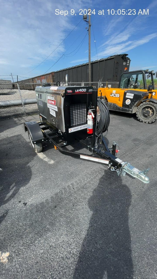 2024 Lincoln Electric LE400 Kubota V1505, Trlr, Cable Rack, Light Kit, ES Decals, T3