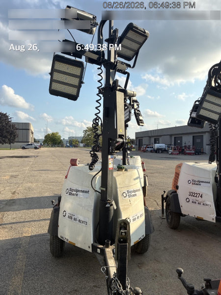 2024 Generac MLT2 Diesel, Flex Switch 120V Input, Powerzone Controller, 
(4) 320W LED Lights, 4kW Generator, 39.9 Gal Fuel Tank, 2" Ball, T3