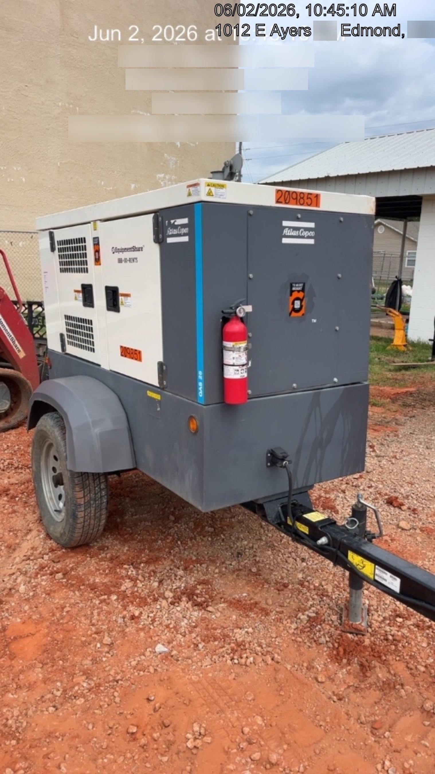2022 ATLAS COPCO QAS25 CWK