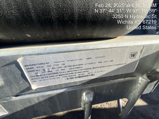 2024 Wanco WLTT-4MM4K Diesel, Deep Sea Controller, Shore Power Plug, Auto Start, (4) 350W LED Floodlights, 4kW Generator, 60 Gal Fuel Tank, 2" Ball, T3