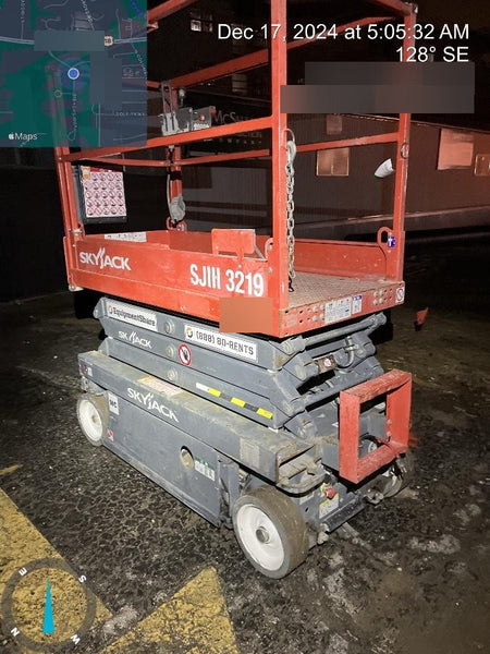 2018 Skyjack SJIII-3219 Standard Rental Specs
