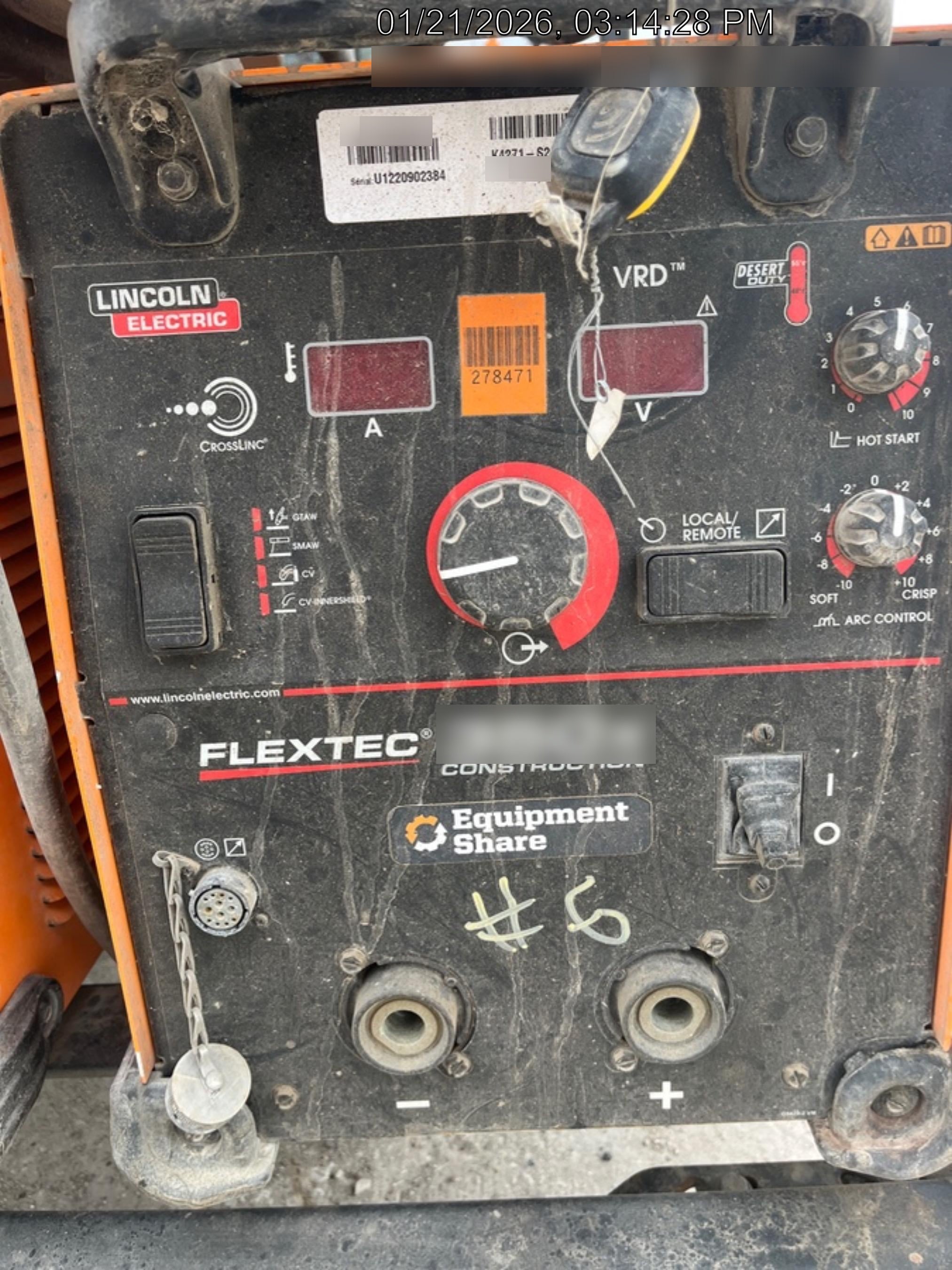 2022 LINCOLN ELECTRIC FLEXTEC 350X