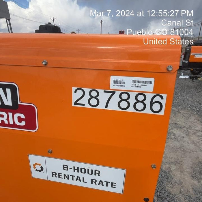 2023 Lincoln Electric LE400 Kubota V1505, Trlr, Cable Rack, Light Kit, ES Decals, T3