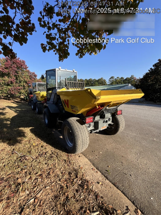 2025 WACKER NEUSON DV605 Cab Turf Tires