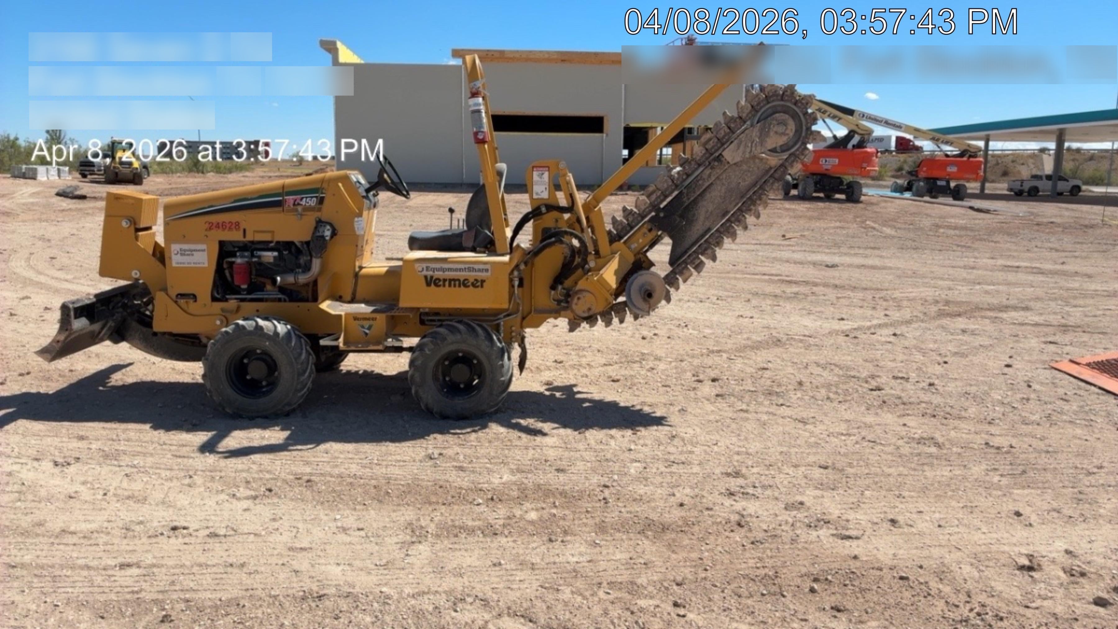 2019 VERMEER RTX450