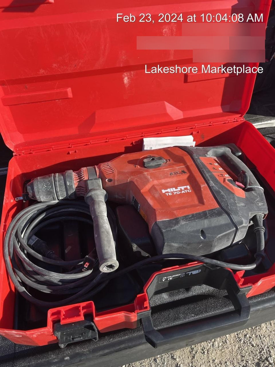 2023 HILTI TE 70-ATC/AVR