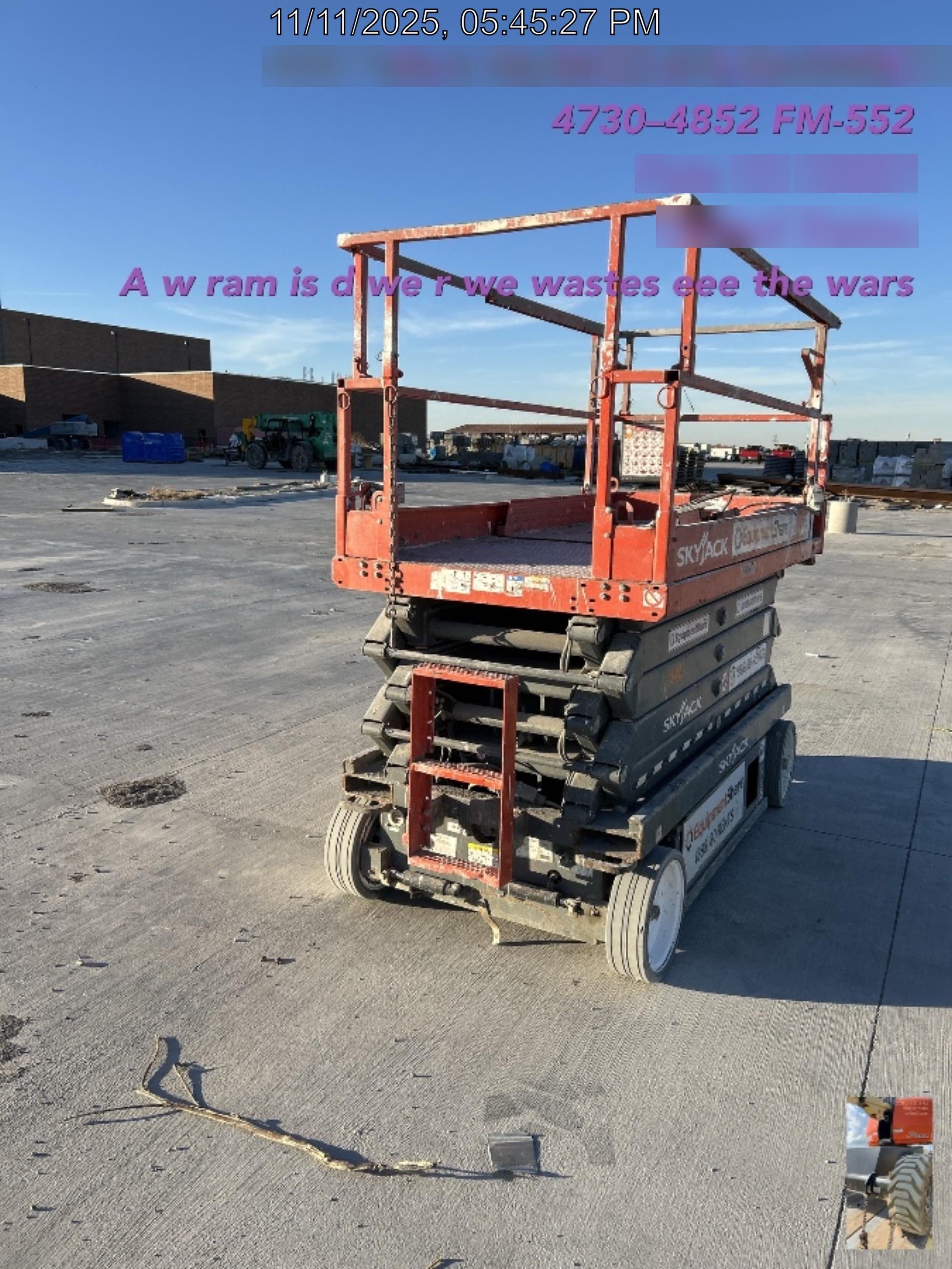2018 SKYJACK SJIII-4632