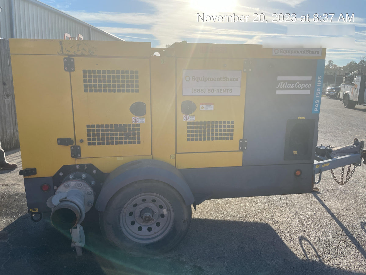 2020 ATLAS COPCO PAS 150 HF CS Enclosed